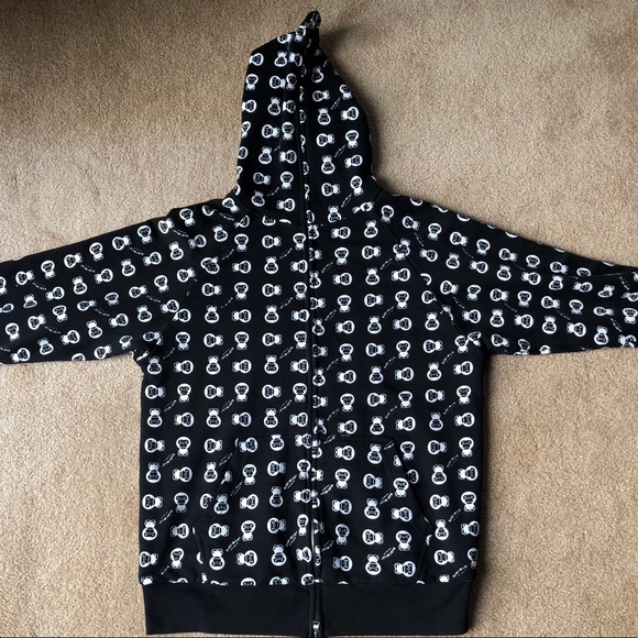 baby milo zip up hoodie